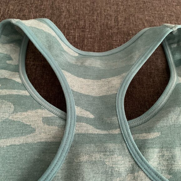 RBX Active Women's Racerback Low Impact Camo Sports Bra - Picture 5 of 12